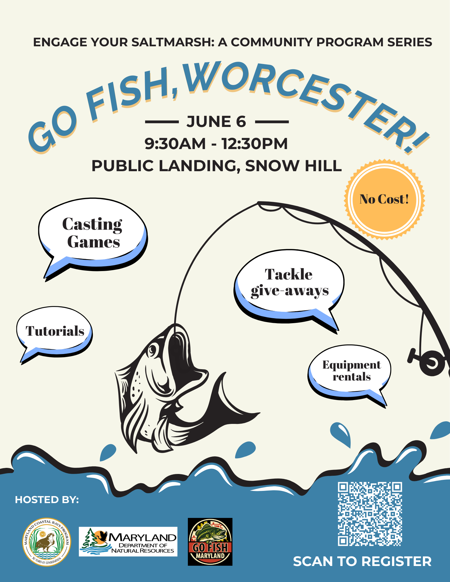 Go Fish, Worcester! Program Flyer